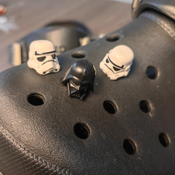 Custom Darth Vader Meme Clog Shoes- DIY modification based on Crocs